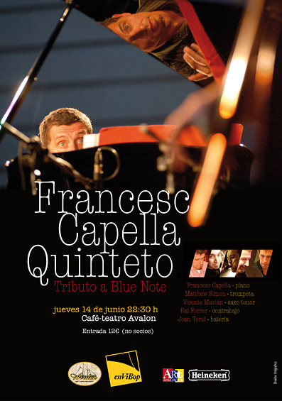 cartel Francesc Capella Quinteto P